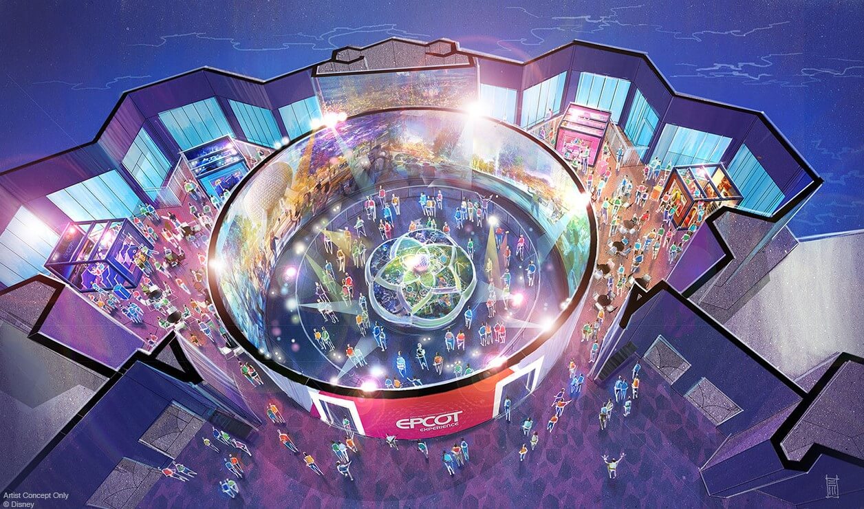Walt Disney Imagineering presents the Epcot Experience תערוכה אינטראקטיבית אפקוט דיסני וורלד אורלנדו פלורידה