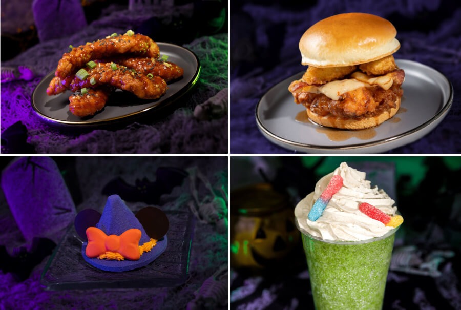 קוזמיק ריי סטארלייט קפה מסעדת קוויק סרוויס במג'יק קינגדם לכבוד ליל כל הקדושים