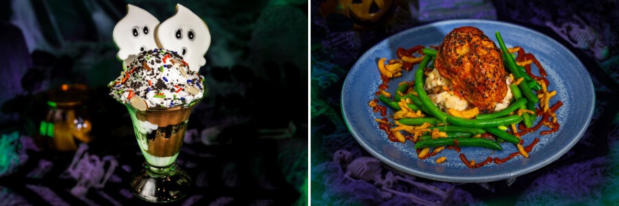 קינוח האלווין ב-Plaza restaurant במג'יק קינגדם