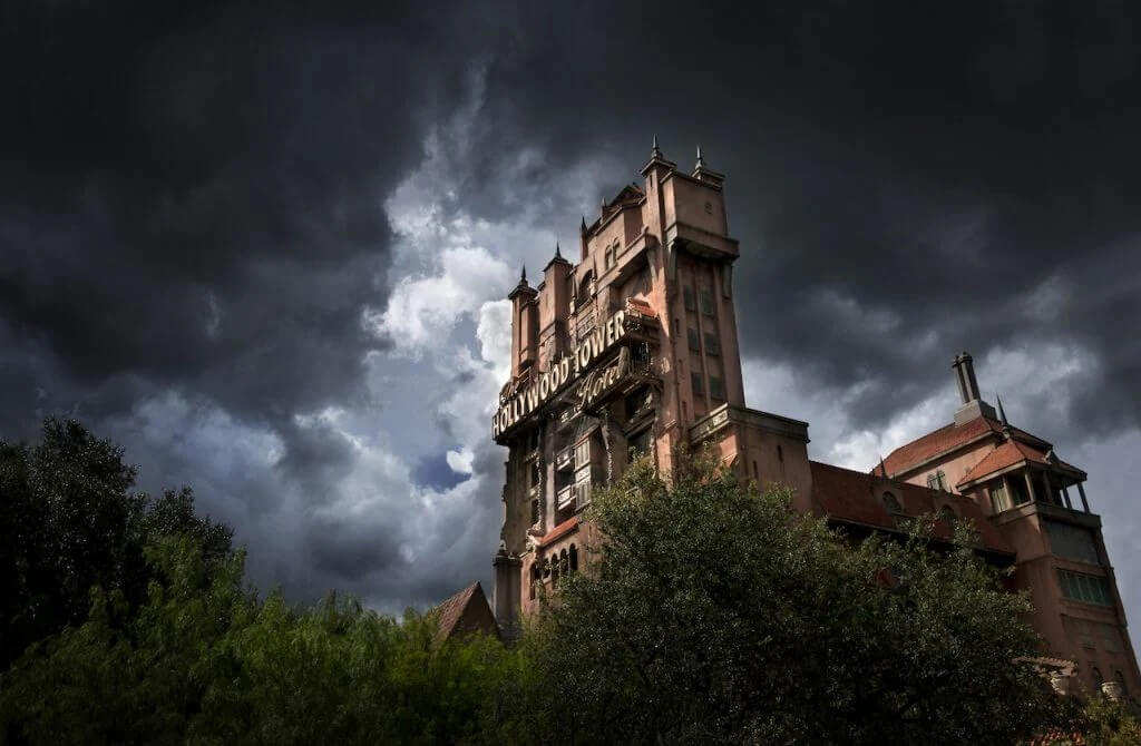 hollywood studios tower of terror דיסני וורלד מתקנים הוליווד סטודיוז